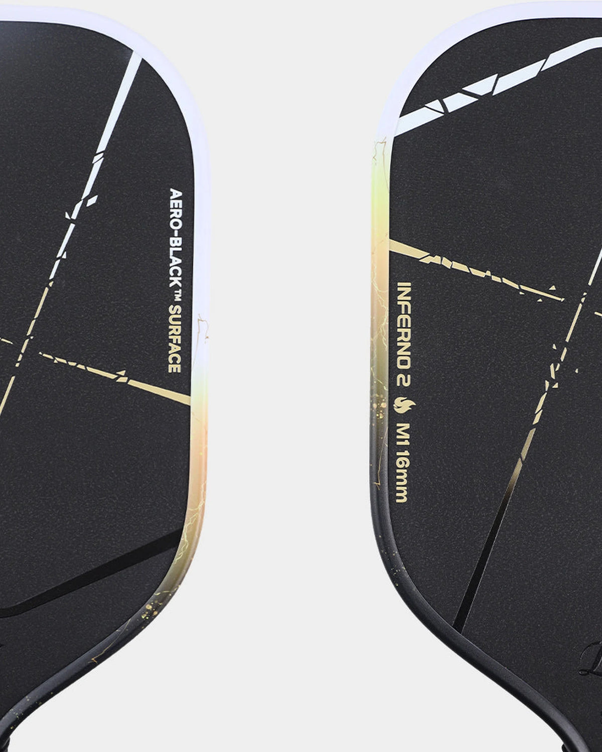 Luzz Inferno 2 M1 Dawn Aero-Black surface detail — Elongated