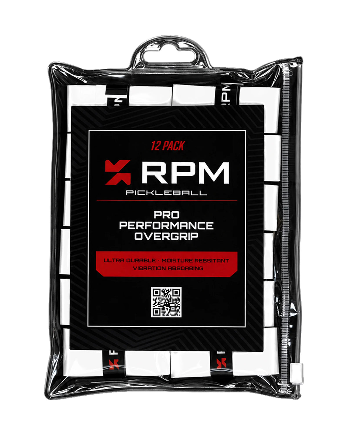 RPM Pro Performance Dry Overgrip — White / 12