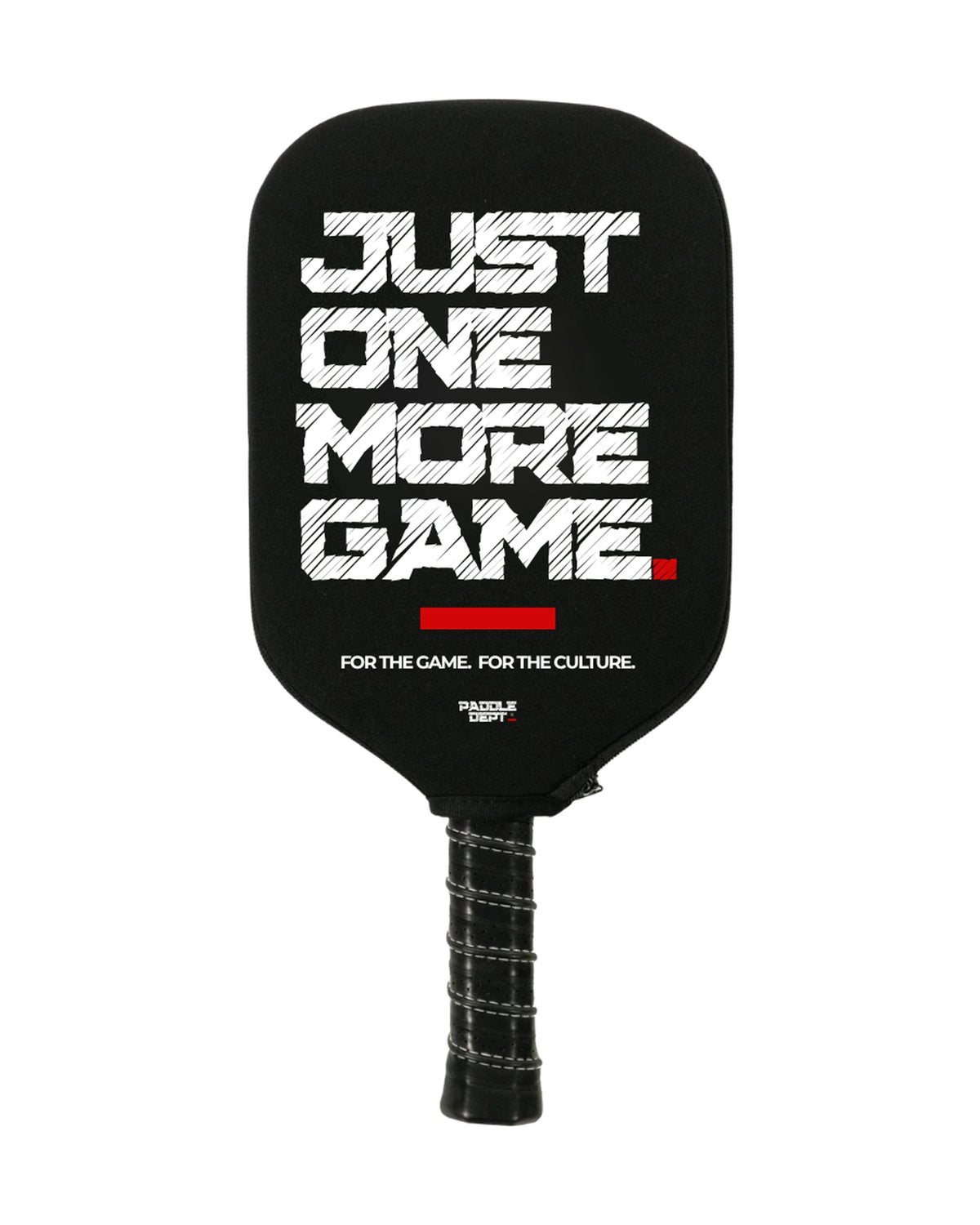 PC-001 Signature Sleeve — front: Just One More Game