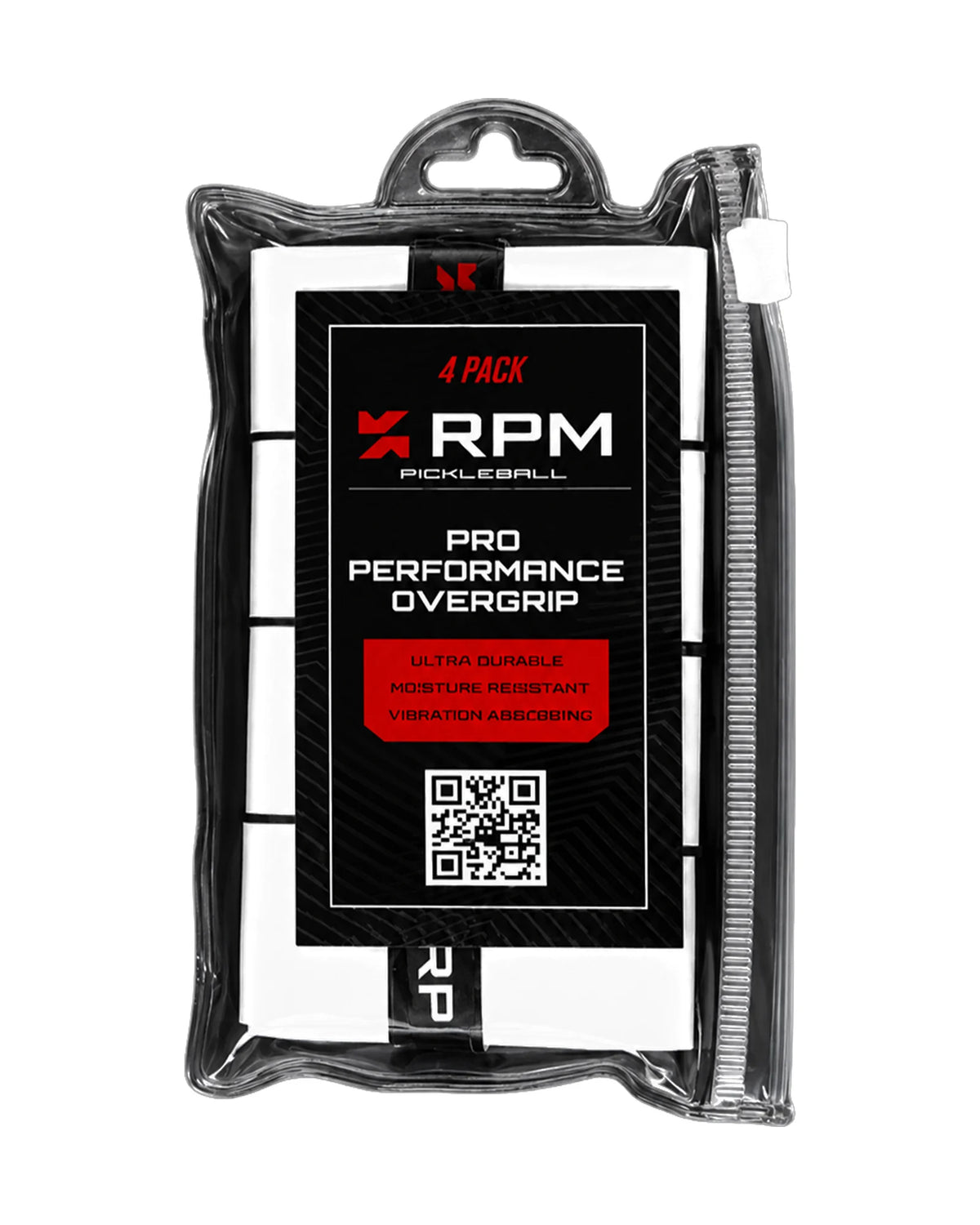 RPM Pro Performance Dry Overgrip — White / 4