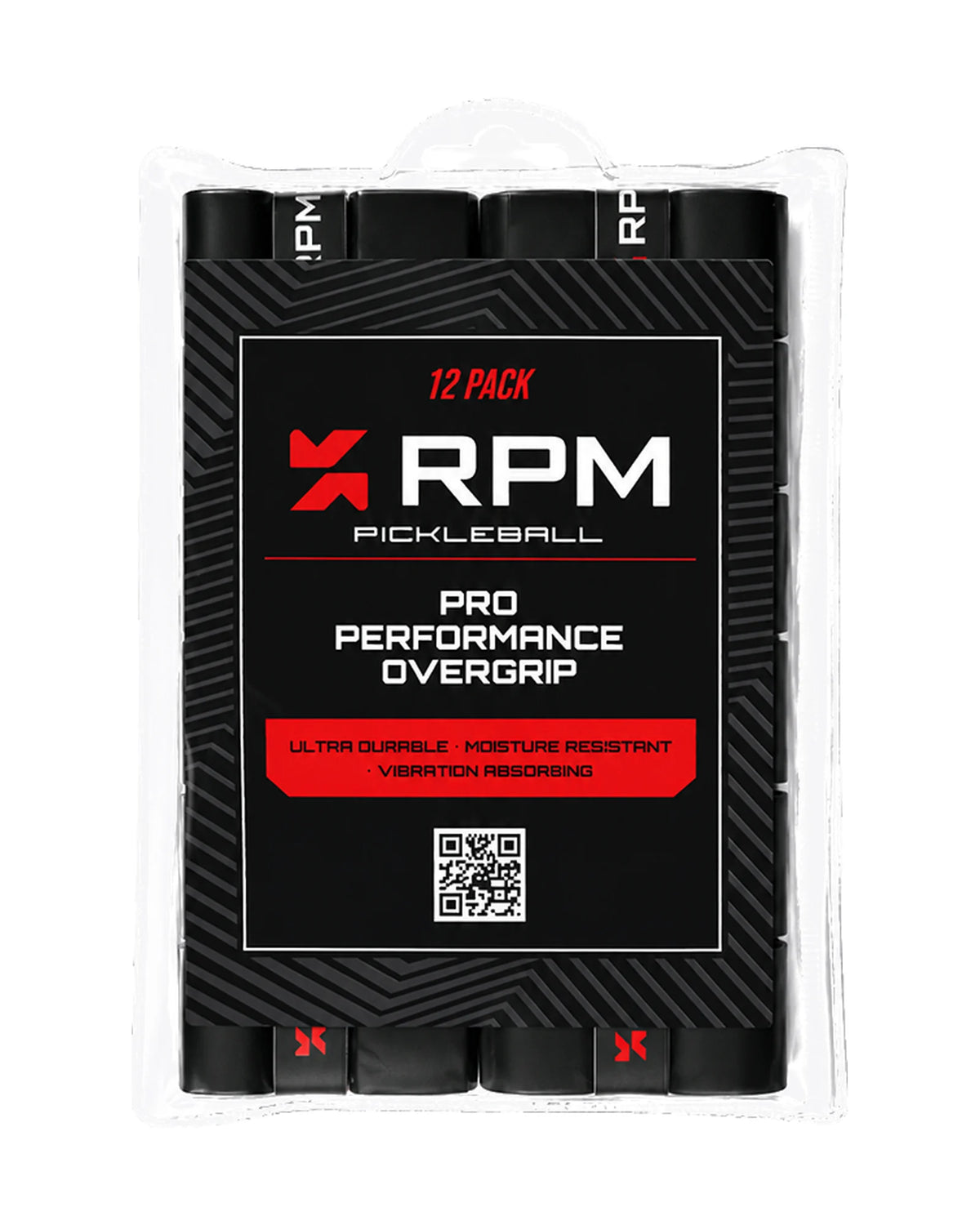 RPM Pro Performance Dry Overgrip — Black / 12