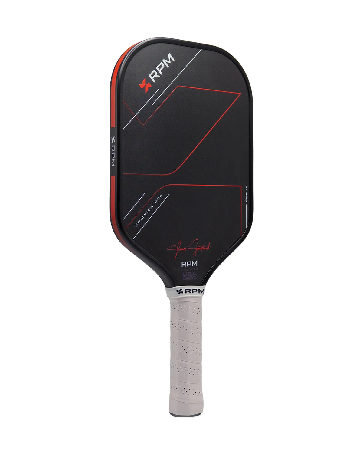 RPM Friction Pro V2 — Elongated / 16mm / Red