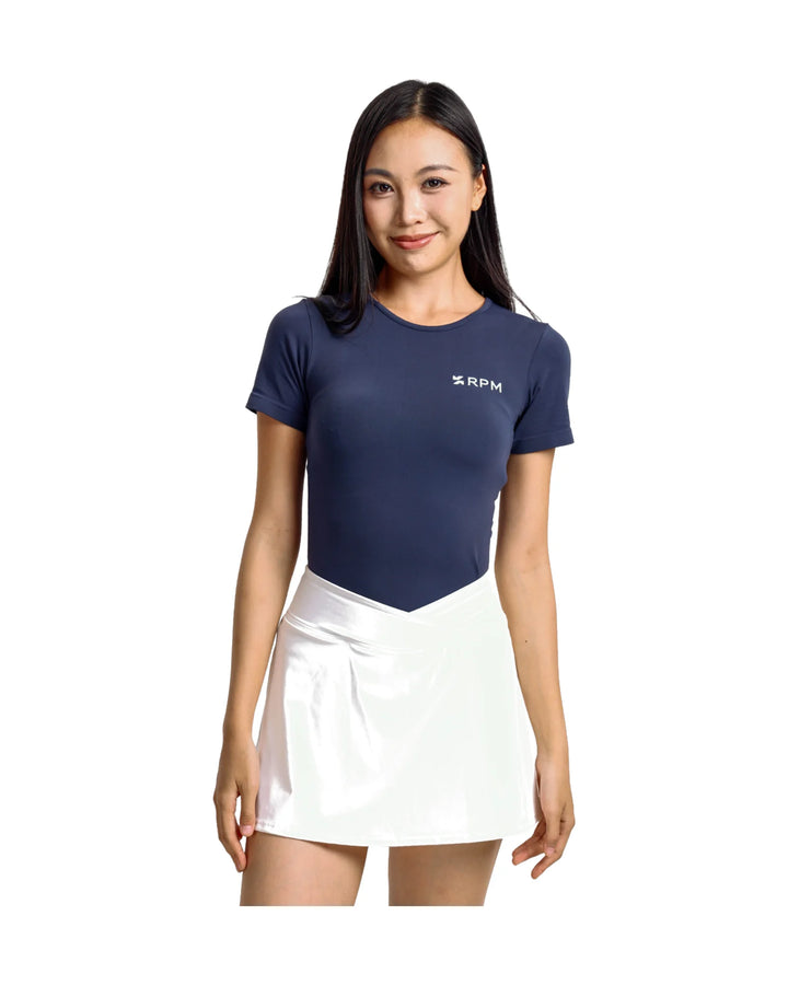 RPM Women's Steel Blue Performance T-Shirt, alternate view