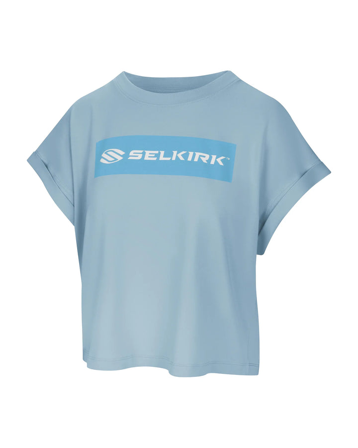 Selkirk Women's Sideline Soft Cotton Boxy Tee, alternate view